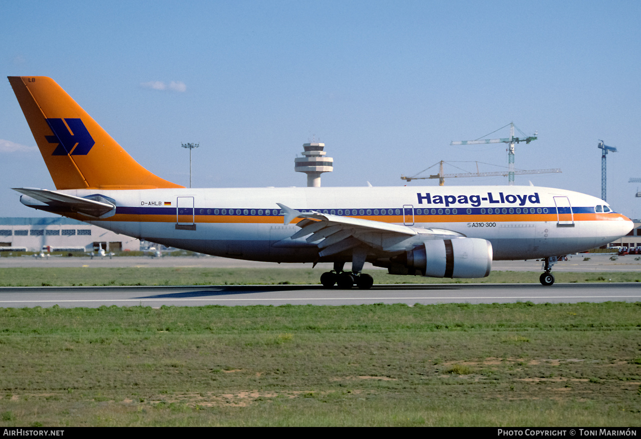 Aircraft Photo of D-AHLB | Airbus A310-304 | Hapag-Lloyd | AirHistory.net #569088