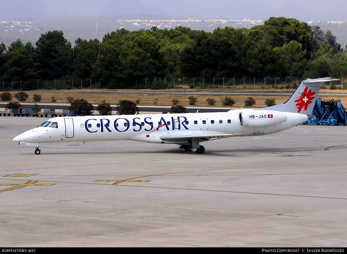 Aircraft Photo of HB-JAO | Embraer ERJ-145LU (EMB-145LU) | Crossair | AirHistory.net #569093