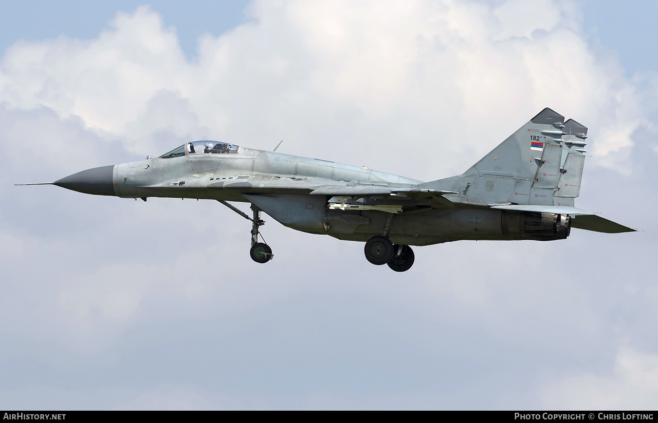 Aircraft Photo of 18203 | Mikoyan-Gurevich L-18 | Serbia - Air Force | AirHistory.net #569107