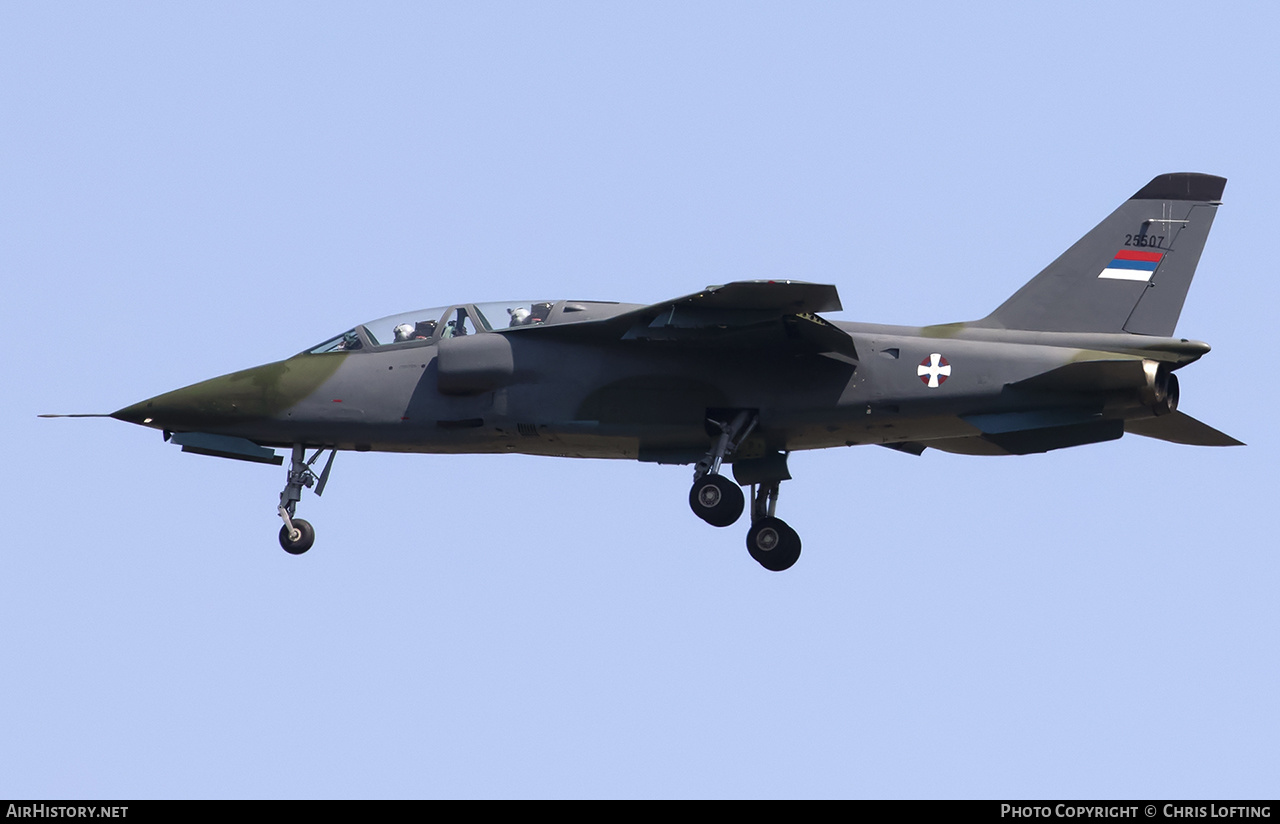 Aircraft Photo of 25507 | Soko NJ-22 Orao | Serbia - Air Force | AirHistory.net #569109