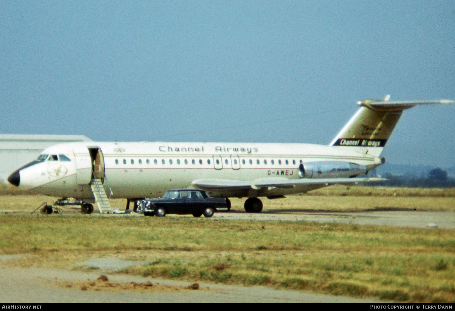 Aircraft Photo of G-AWEJ | BAC 111-408EF One-Eleven | Channel Airways | AirHistory.net #569113