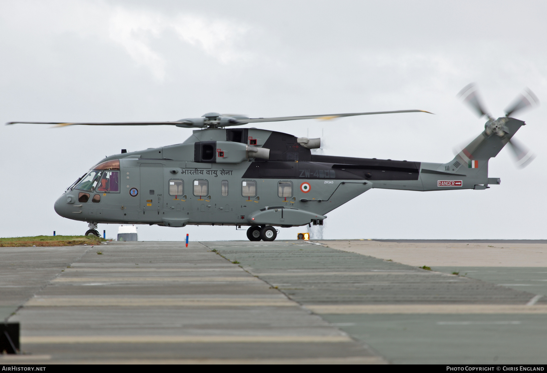 Aircraft Photo of ZR343 | AgustaWestland AW101-641 | India - Air Force | AirHistory.net #569119