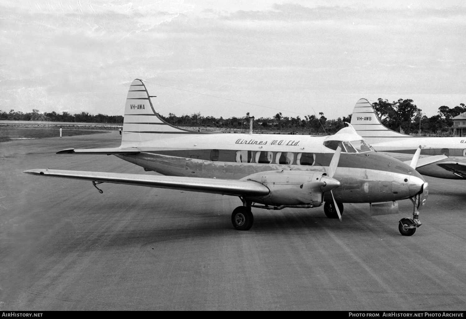 Aircraft Photo of VH-AWA | De Havilland D.H. 104 Dove 1 | Airlines (WA) | AirHistory.net #569120