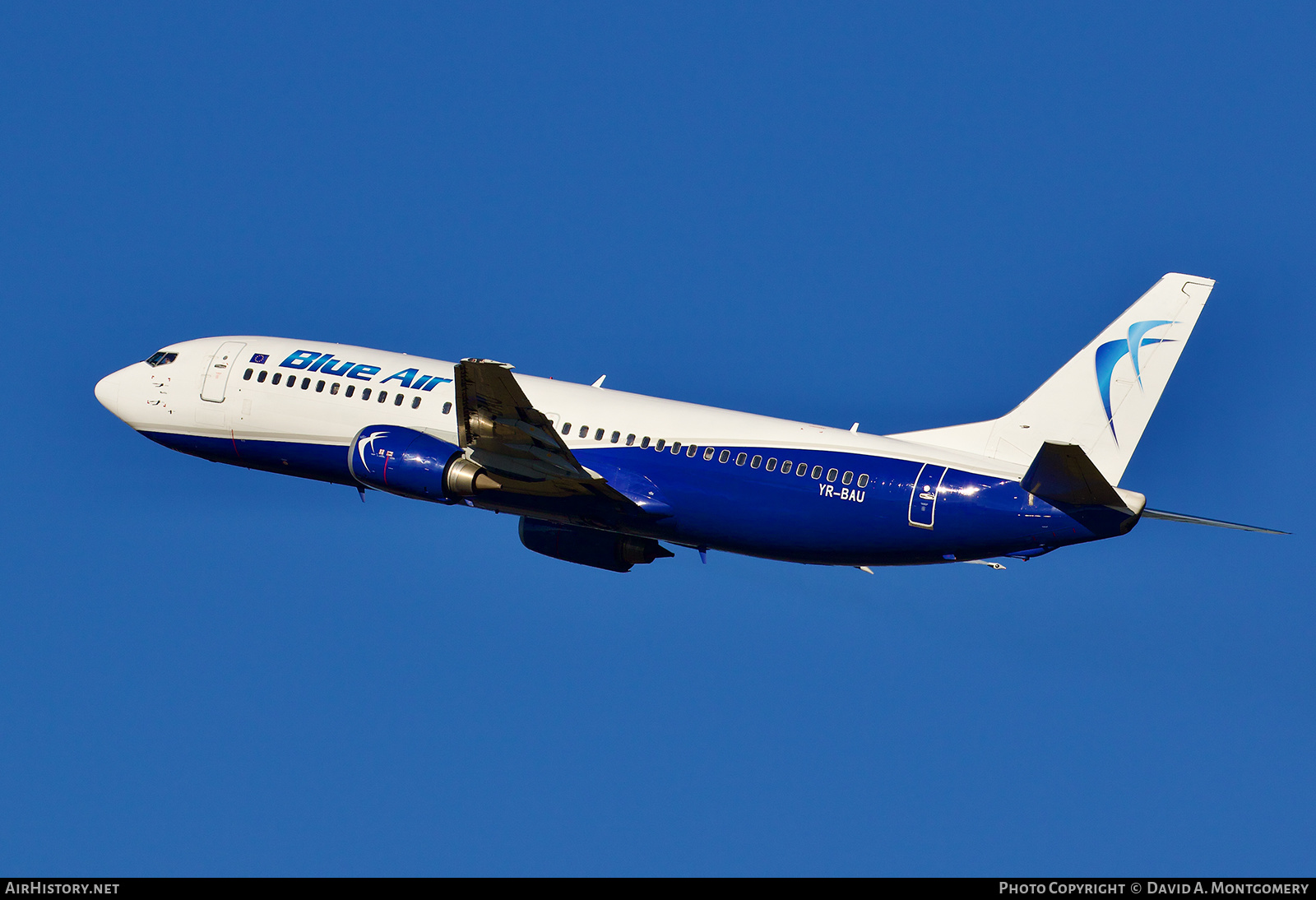 Aircraft Photo of YR-BAU | Boeing 737-4Y0 | Blue Air | AirHistory.net #569135