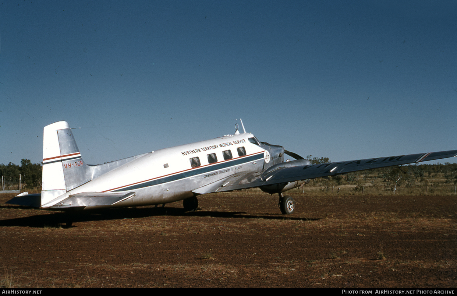 Aircraft Photo of VH-AZM | De Havilland Australia DHA-3 Drover Mk2 | Northern Territory Medical Service | AirHistory.net #569136