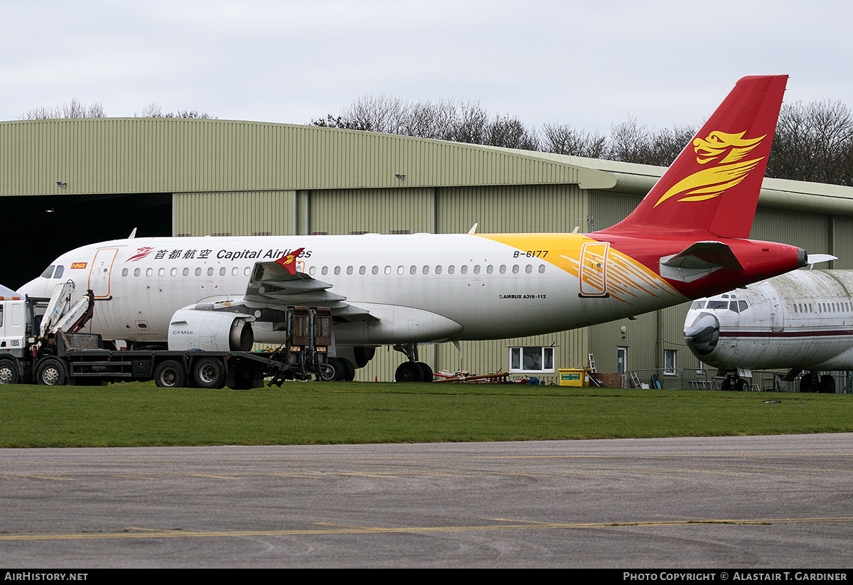 Aircraft Photo of B-6177 | Airbus A319-112 | Capital Airlines | AirHistory.net #569150