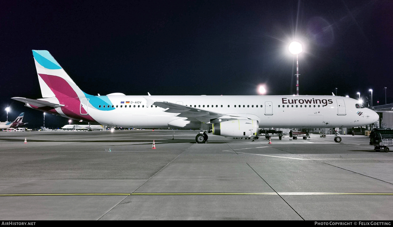 Aircraft Photo of D-AIDV | Airbus A321-231 | Eurowings | AirHistory.net #569159