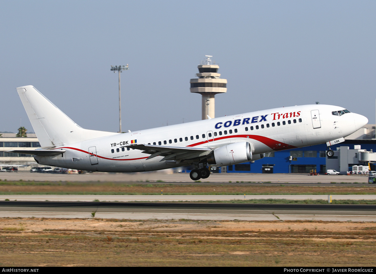 Aircraft Photo of YR-CBK | Boeing 737-382 | Cobrex Trans | AirHistory.net #569173