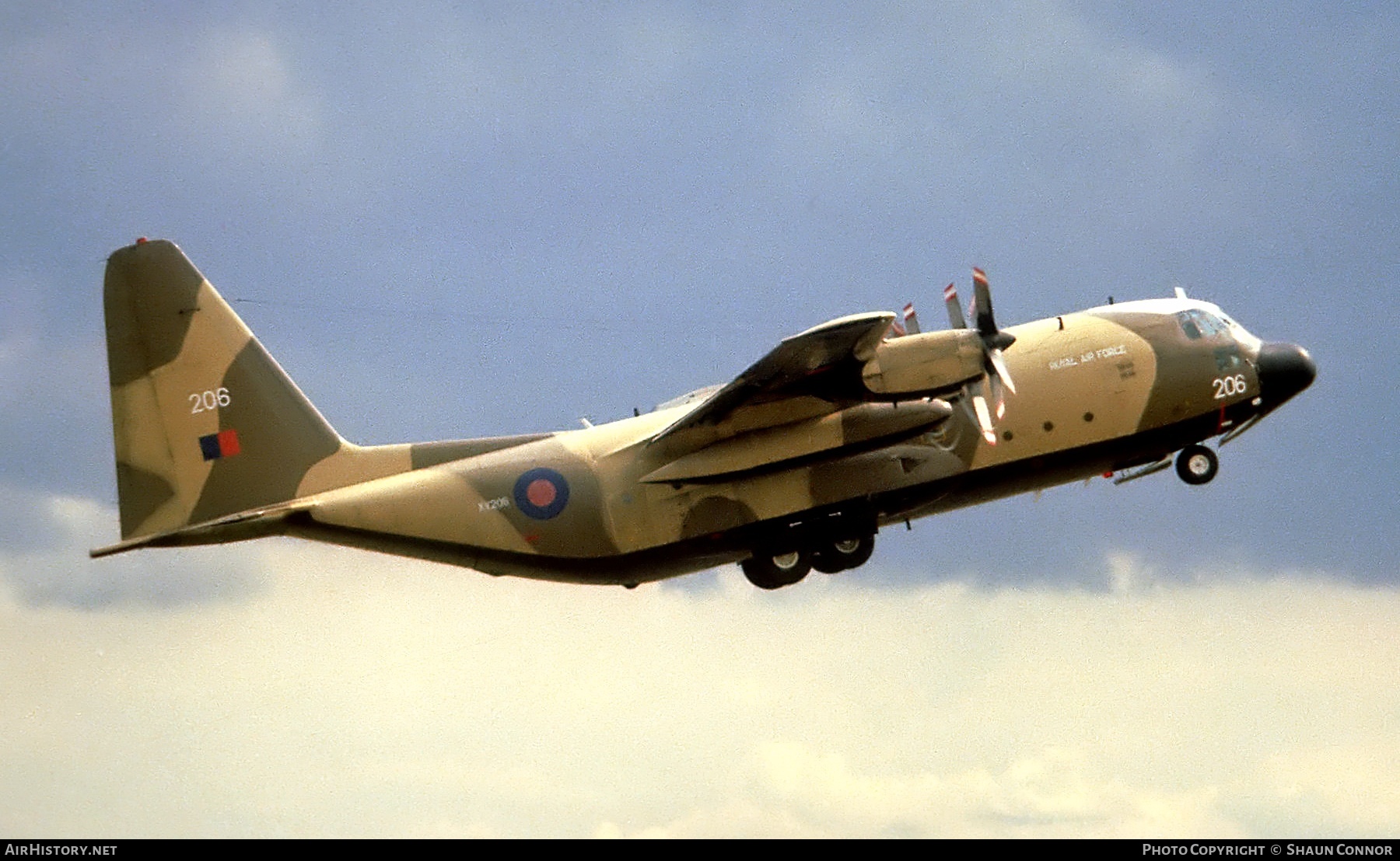 Aircraft Photo of XV206 | Lockheed C-130K Hercules C1 (L-382) | UK - Air Force | AirHistory.net #569175