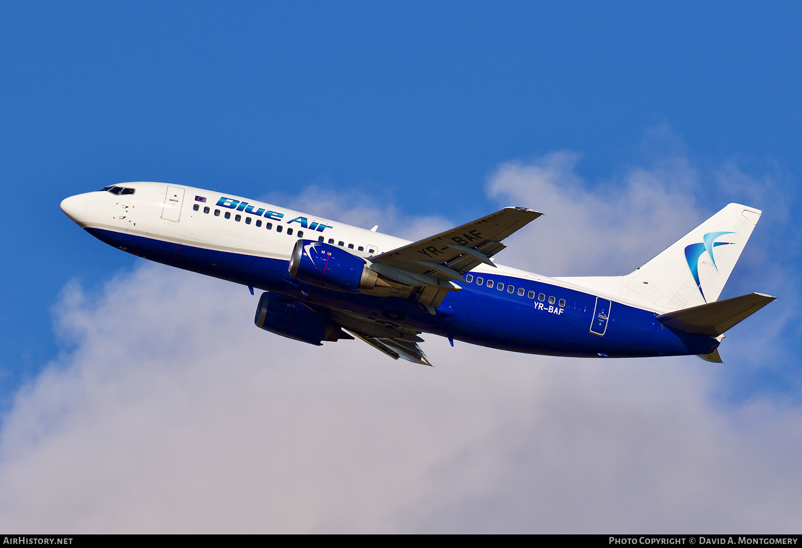 Aircraft Photo of YR-BAF | Boeing 737-322 | Blue Air | AirHistory.net #569182