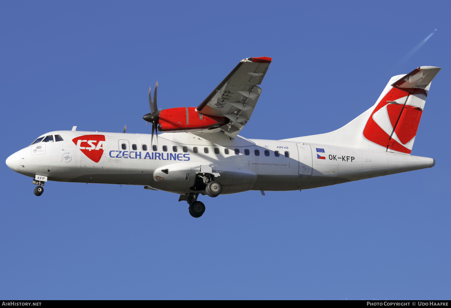 Aircraft Photo of OK-KFP | ATR ATR-42-500 | ČSA - Czech Airlines | AirHistory.net #569226