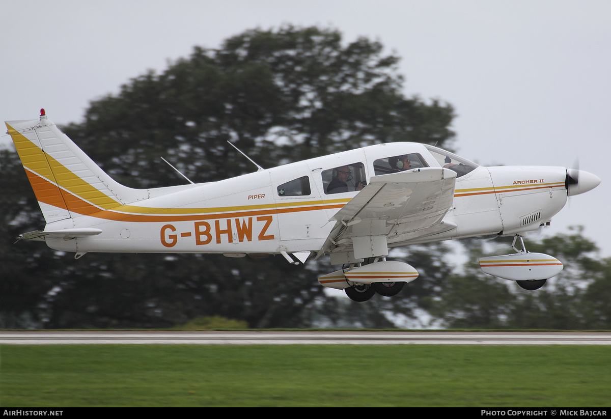 Aircraft Photo of G-BHWZ | Piper PA-28-181 Cherokee Archer II | AirHistory.net #569234