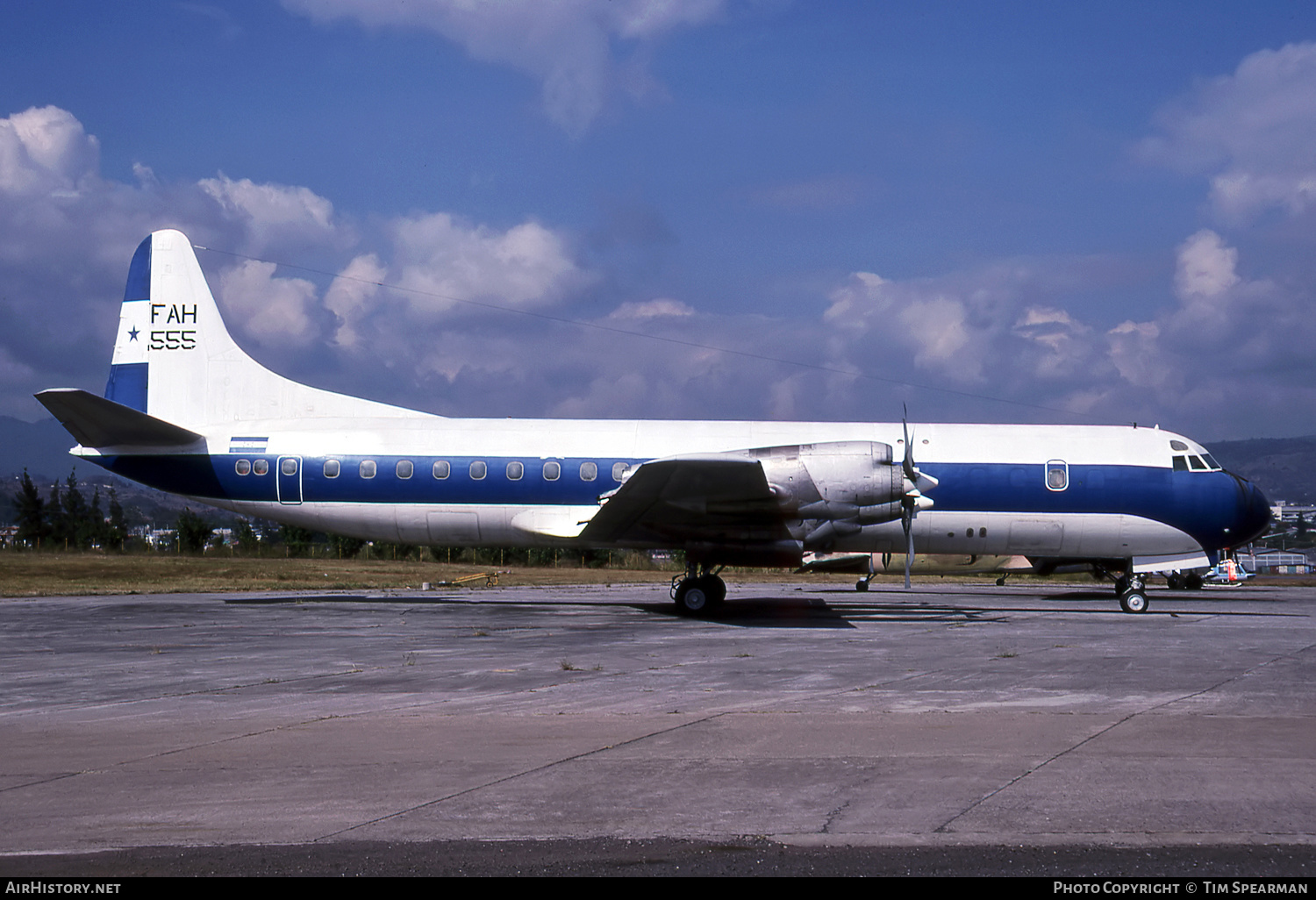 Aircraft Photo of FAH555 | Lockheed L-188A Electra | Honduras - Air Force | AirHistory.net #569245