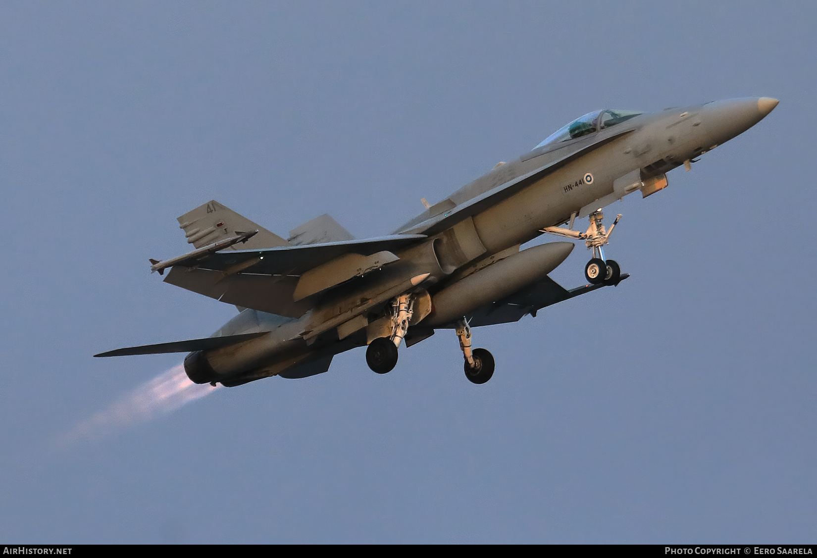 Aircraft Photo of HN-441 | McDonnell Douglas F/A-18C Hornet | Finland - Air Force | AirHistory.net #569267
