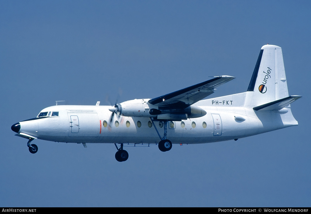 Aircraft Photo of PH-FKT | Fokker F27-600 Friendship | Eurojet International | AirHistory.net #569270