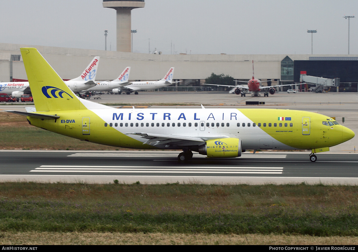 Aircraft Photo of EI-DVA | Boeing 737-36E(QC) | Mistral Air | AirHistory.net #569307