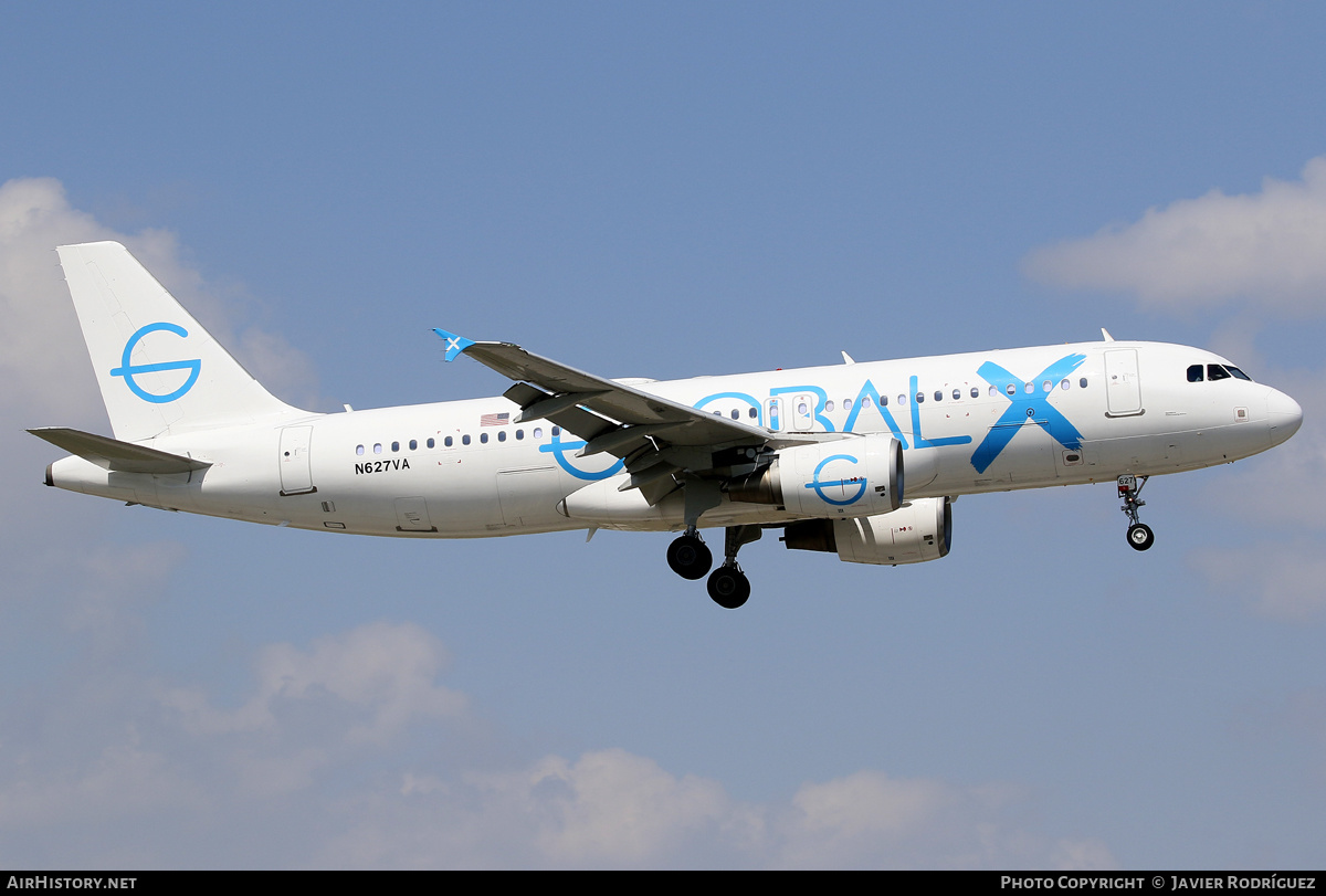 Aircraft Photo of N627VA | Airbus A320-214 | GlobalX | AirHistory.net #569318