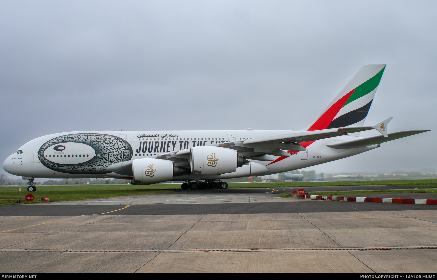 Aircraft Photo of A6-EOJ | Airbus A380-861 | Emirates | AirHistory.net #569321