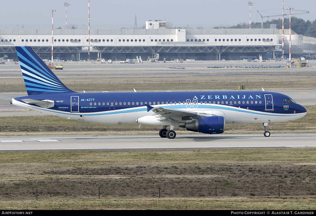 Aircraft Photo of 4K-AZ77 | Airbus A320-214 | Azerbaijan Airlines - AZAL - AHY | AirHistory.net #569332