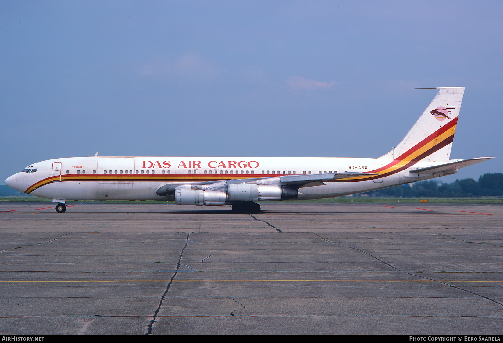 Aircraft Photo of 5N-ARQ | Boeing 707-338C | DAS Air Cargo - Dairo Air Services | AirHistory.net #569348