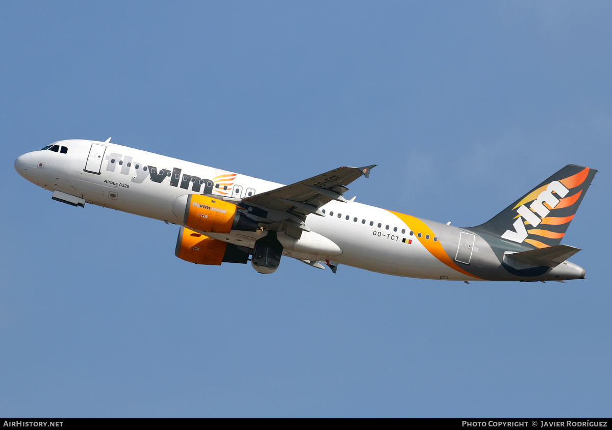 Aircraft Photo of OO-TCT | Airbus A320-212 | VLM Airlines | AirHistory.net #569350