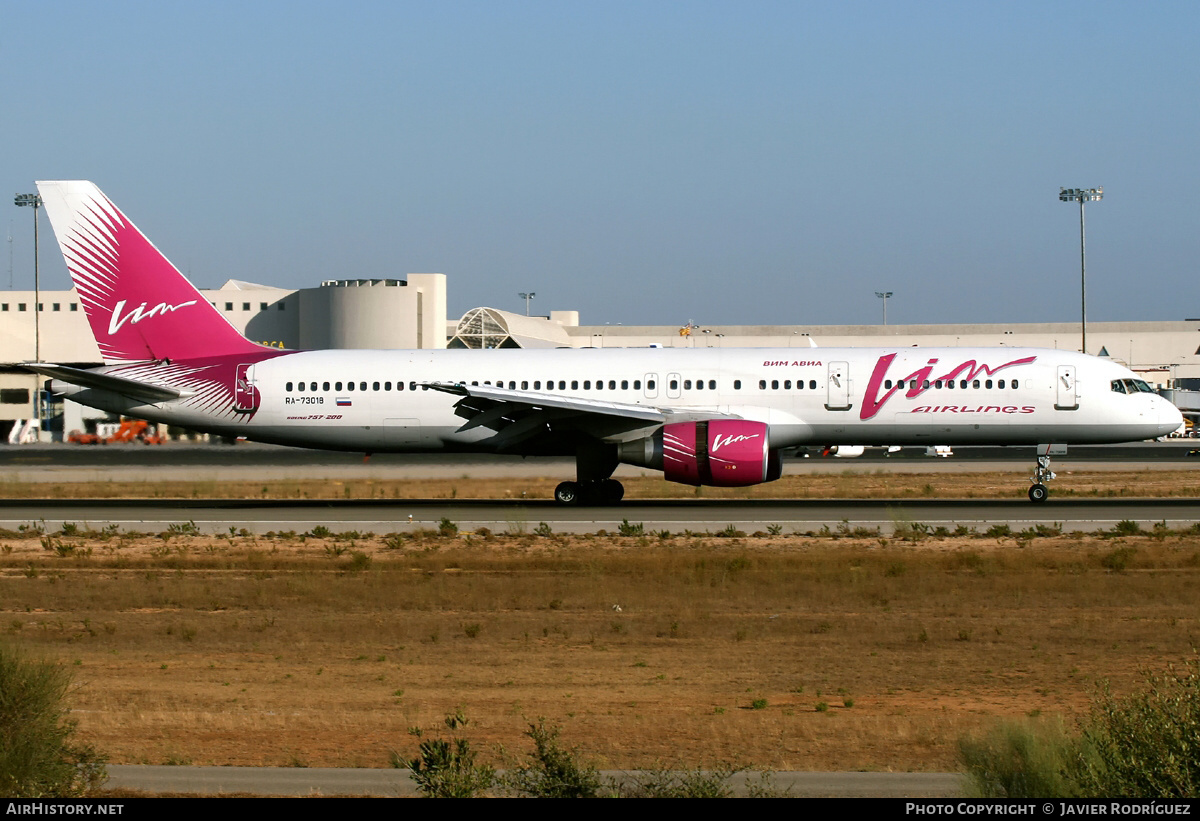 Aircraft Photo of RA-73018 | Boeing 757-230 | VIM Airlines | AirHistory.net #569351