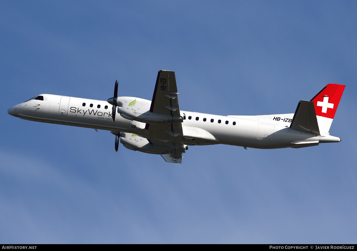 Aircraft Photo of HB-IZB | Saab 2000 | SkyWork Airlines | AirHistory.net #569354