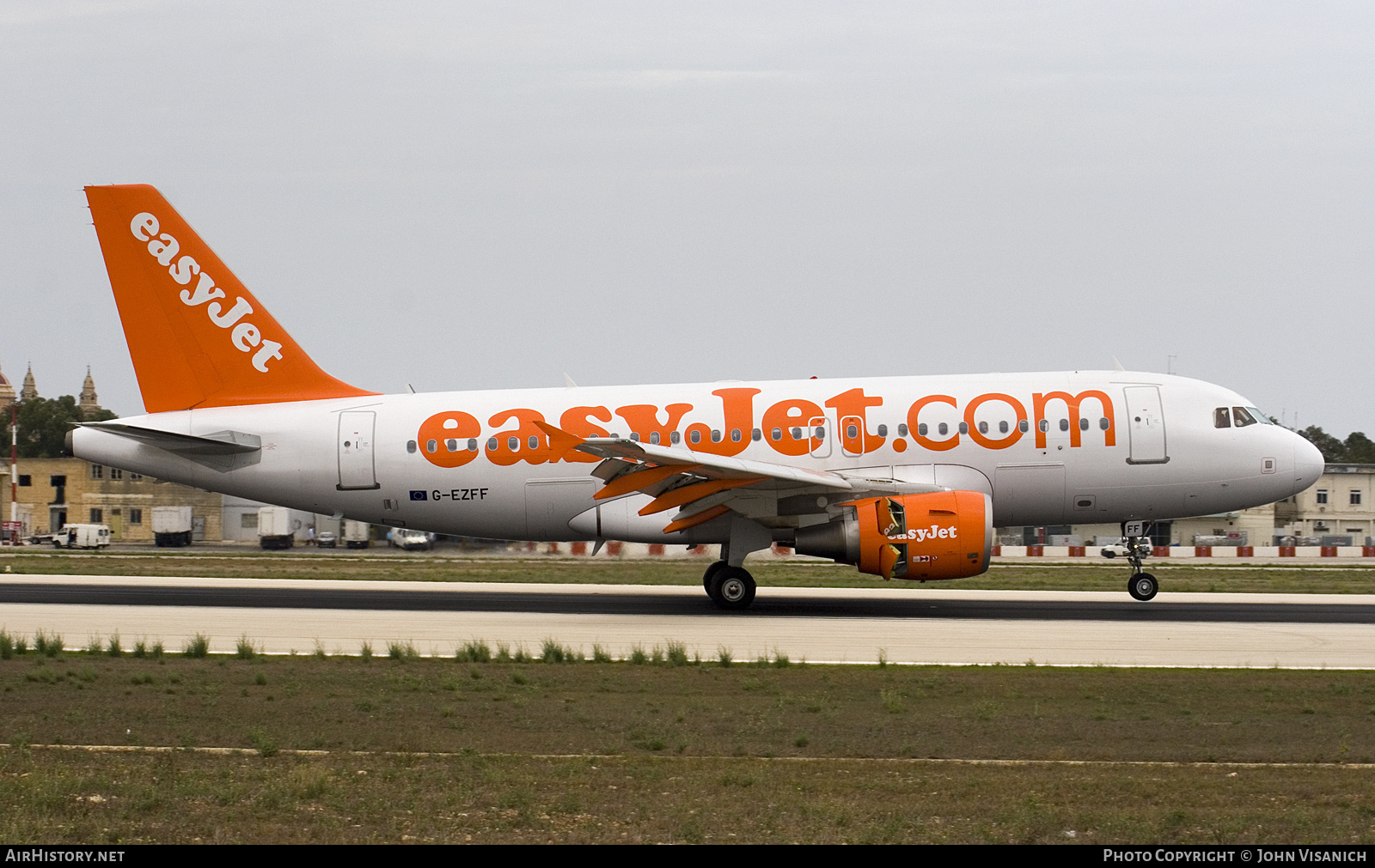 Aircraft Photo of G-EZFF | Airbus A319-111 | EasyJet | AirHistory.net #569364