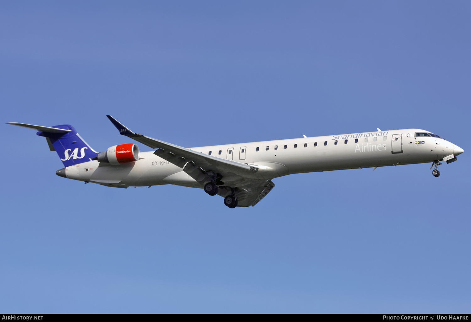 Aircraft Photo of OY-KFD | Bombardier CRJ-900LR (CL-600-2D24) | Scandinavian Airlines - SAS | AirHistory.net #569379