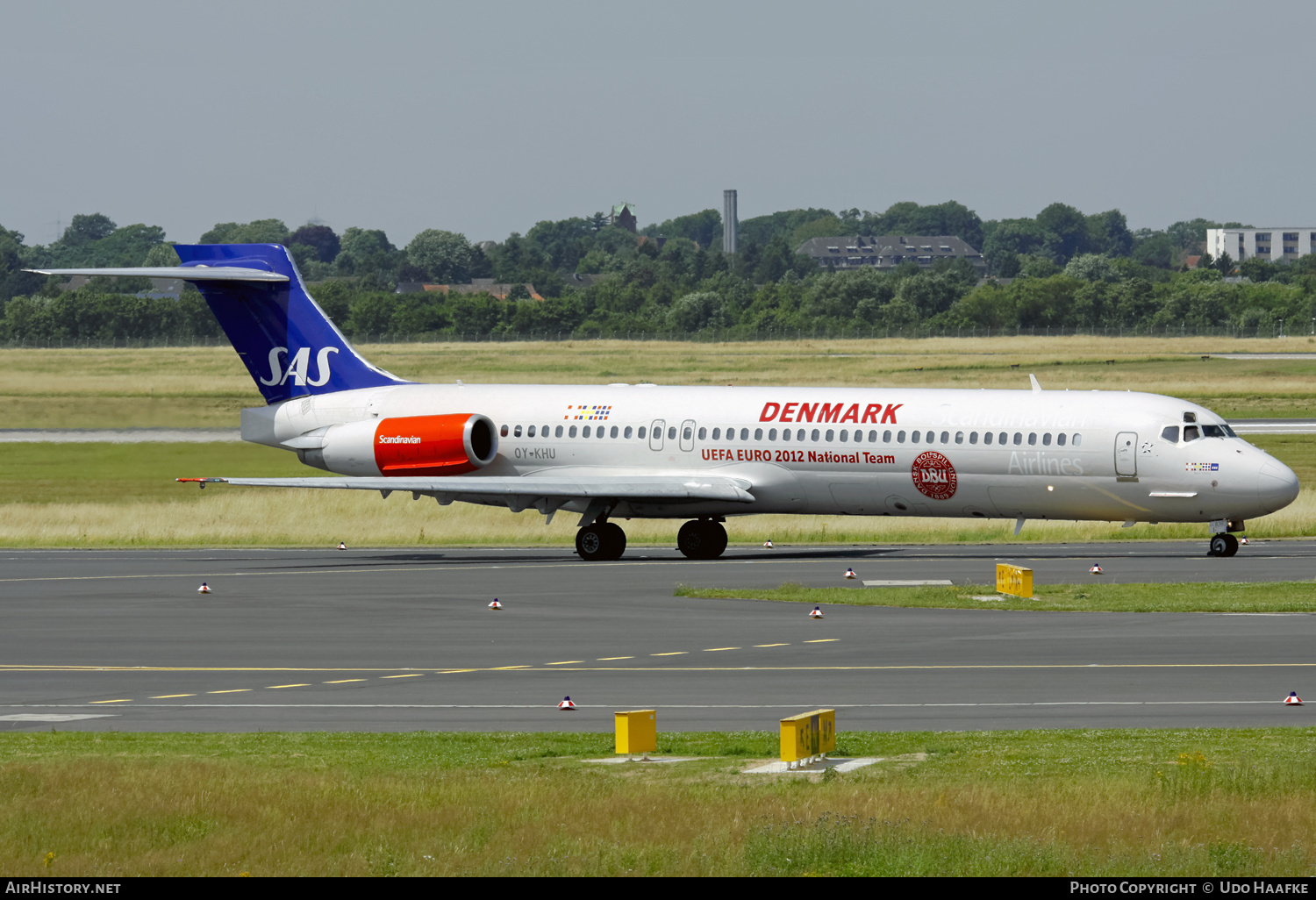 Aircraft Photo of OY-KHU | McDonnell Douglas MD-87 (DC-9-87) | Scandinavian Airlines - SAS | AirHistory.net #569381