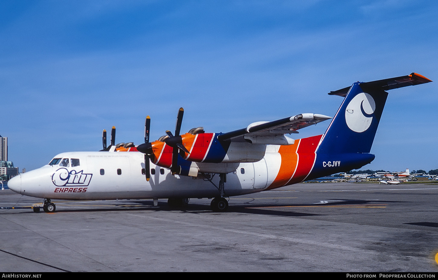 Aircraft Photo of C-GJVY | De Havilland Canada DHC-7-103 Dash 7 | City Express - Cité Express | AirHistory.net #569389