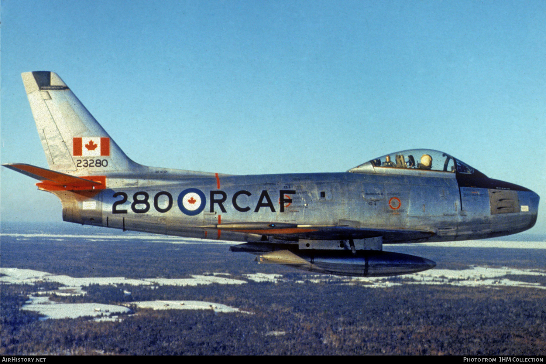 Aircraft Photo of 23280 | Canadair CL-13A Sabre 5 | Canada - Air Force | AirHistory.net #569394