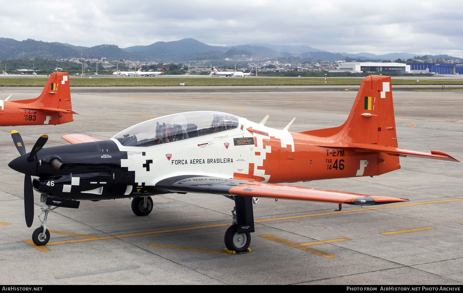 Aircraft Photo of 1446 | Embraer T-27M Tucano | Brazil - Air Force | AirHistory.net #569413