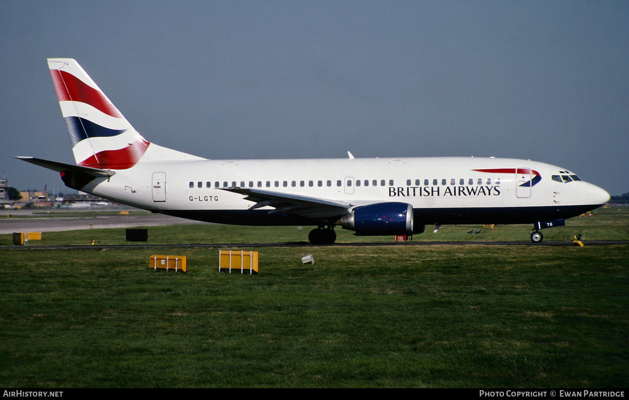 Aircraft Photo of G-LGTG | Boeing 737-3Q8 | British Airways | AirHistory.net #569415