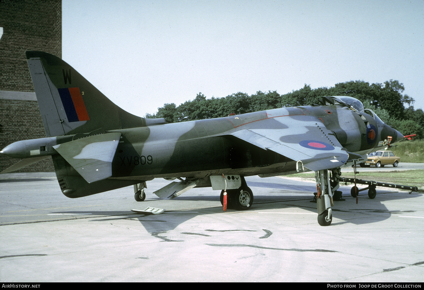 Aircraft Photo of XV809 | Hawker Siddeley Harrier GR1 | UK - Air Force | AirHistory.net #569439