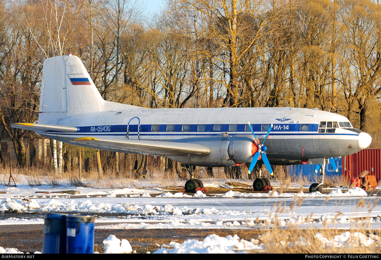 Aircraft Photo of RA-0543G | Ilyushin Il-14P | AirHistory.net #569440