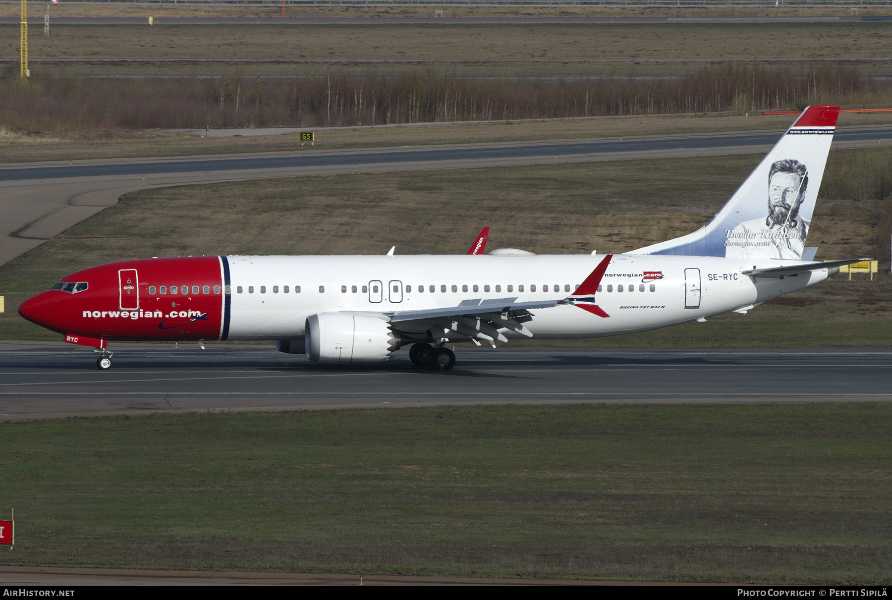 Aircraft Photo of SE-RYC | Boeing 737-8 Max 8 | Norwegian | AirHistory.net #569448