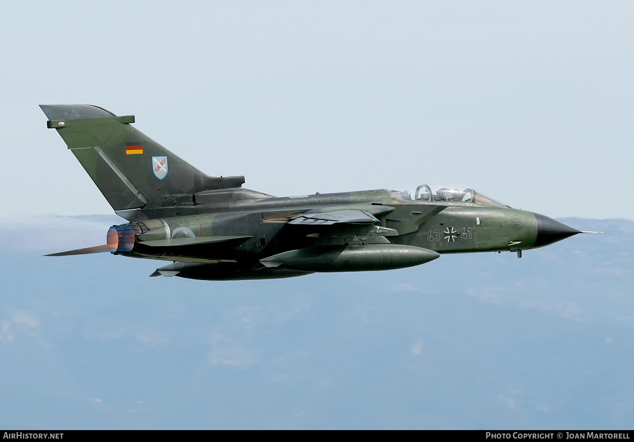 Aircraft Photo of 4341 | Panavia Tornado IDS | Germany - Air Force | AirHistory.net #569451