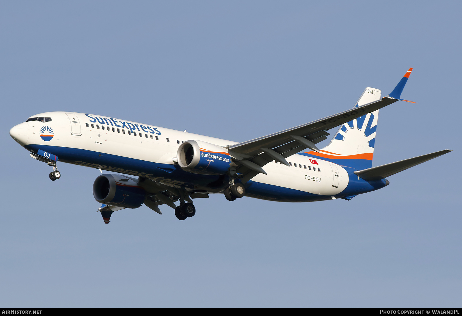 Aircraft Photo of TC-SOJ | Boeing 737-8 Max 8 | SunExpress | AirHistory.net #569452