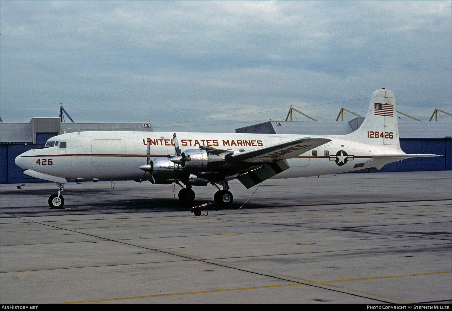 Aircraft Photo of 128426 | Douglas C-118B Liftmaster (DC-6A) | USA - Marines | AirHistory.net #569457