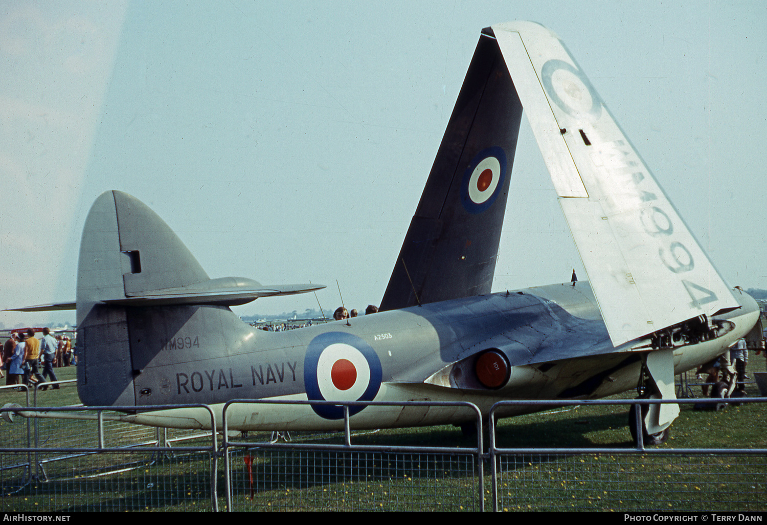 Aircraft Photo of WM994 / A2503 | Hawker Sea Hawk FB5 | UK - Navy | AirHistory.net #569465