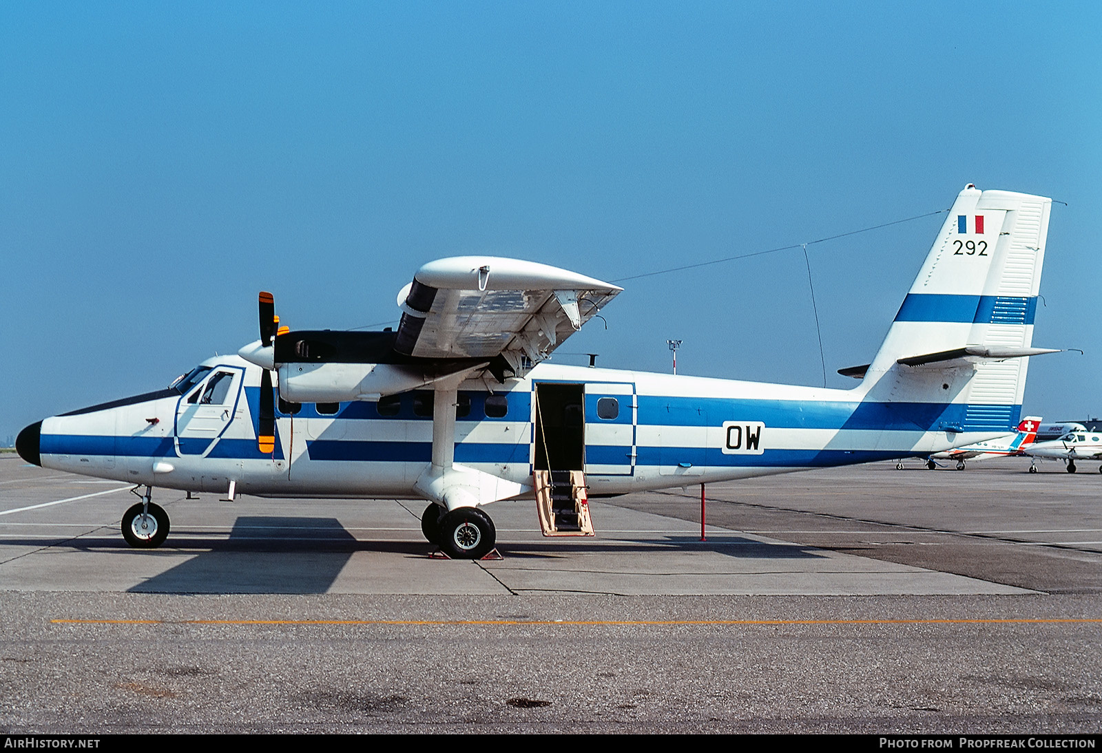 Aircraft Photo of 292 | De Havilland Canada DHC-6-300 Twin Otter | France - Air Force | AirHistory.net #569477