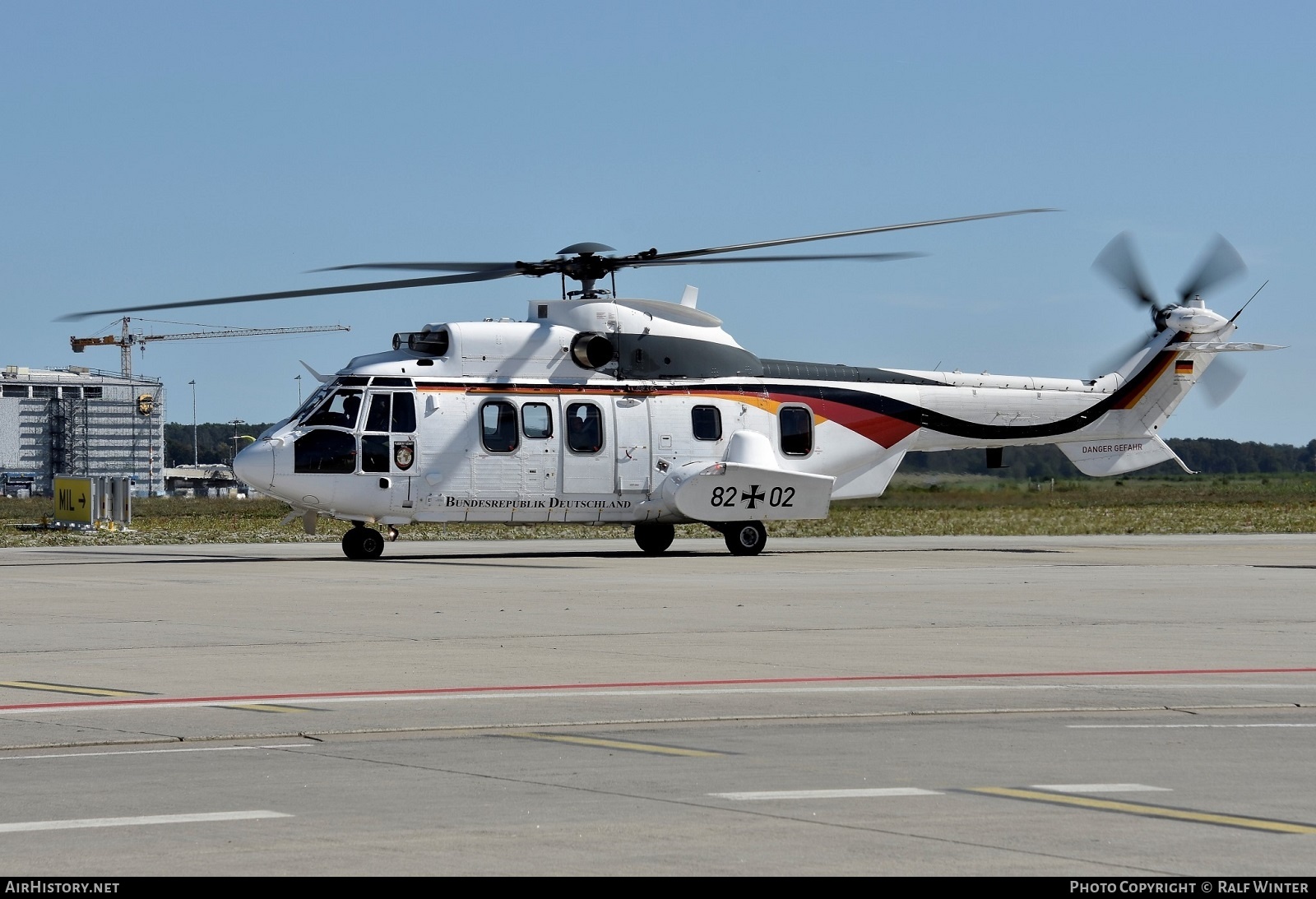 Aircraft Photo of 8202 | Eurocopter AS-532U2 Cougar Mk2 | Germany - Air Force | AirHistory.net #569478