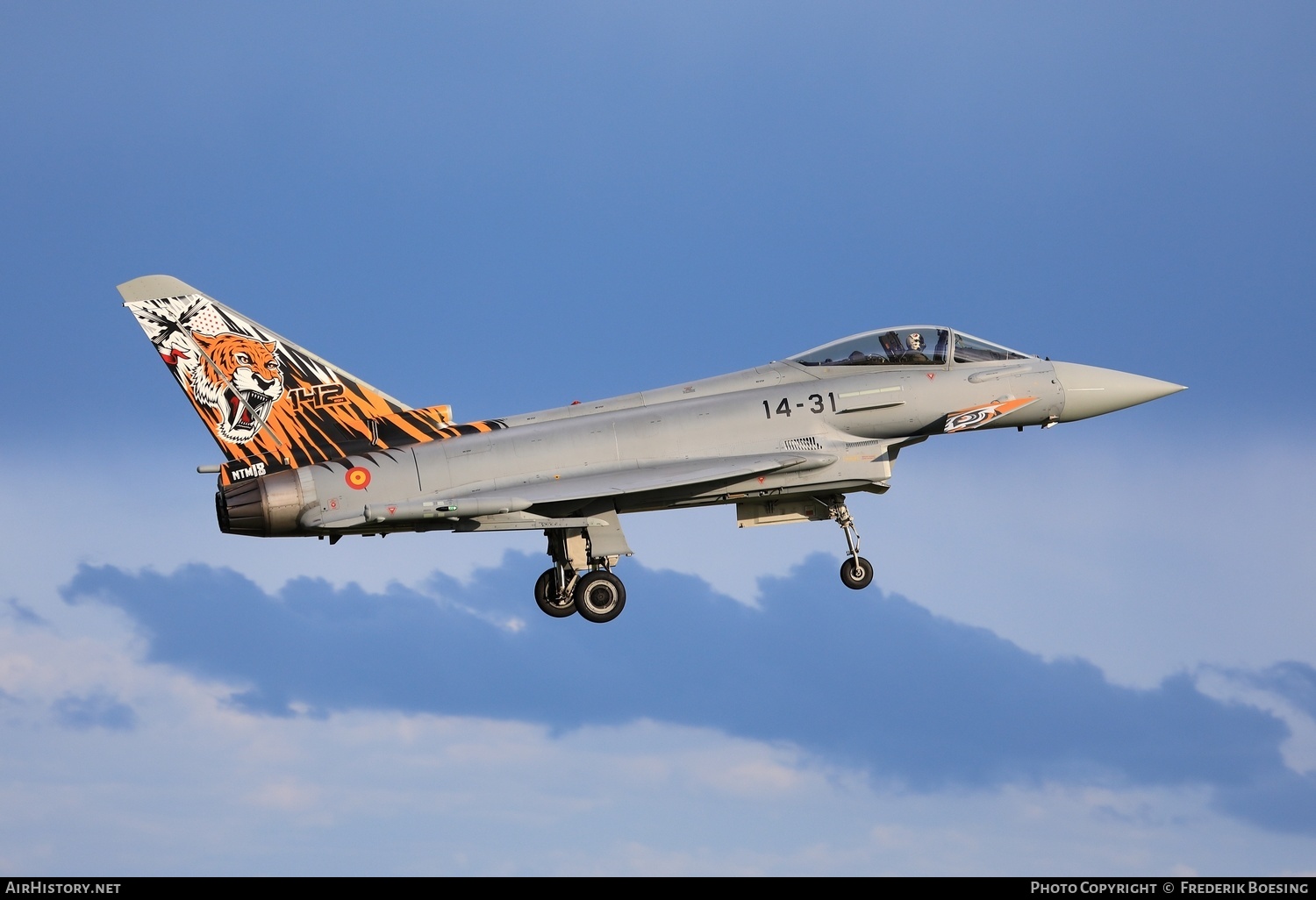 Aircraft Photo of C16-73 | Eurofighter EF-2000 Typhoon S | Spain - Air Force | AirHistory.net #569479
