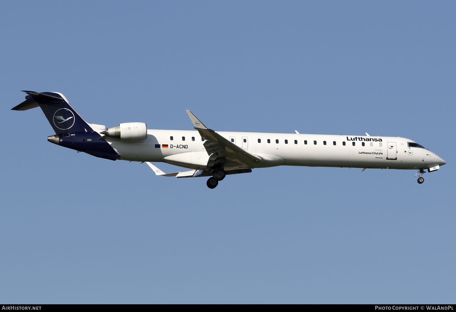 Aircraft Photo of D-ACND | Bombardier CRJ-900LR (CL-600-2D24) | Lufthansa | AirHistory.net #569502