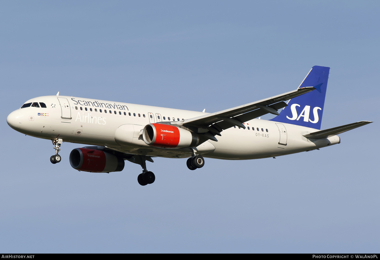Aircraft Photo of OY-KAS | Airbus A320-232 | Scandinavian Airlines - SAS | AirHistory.net #569504