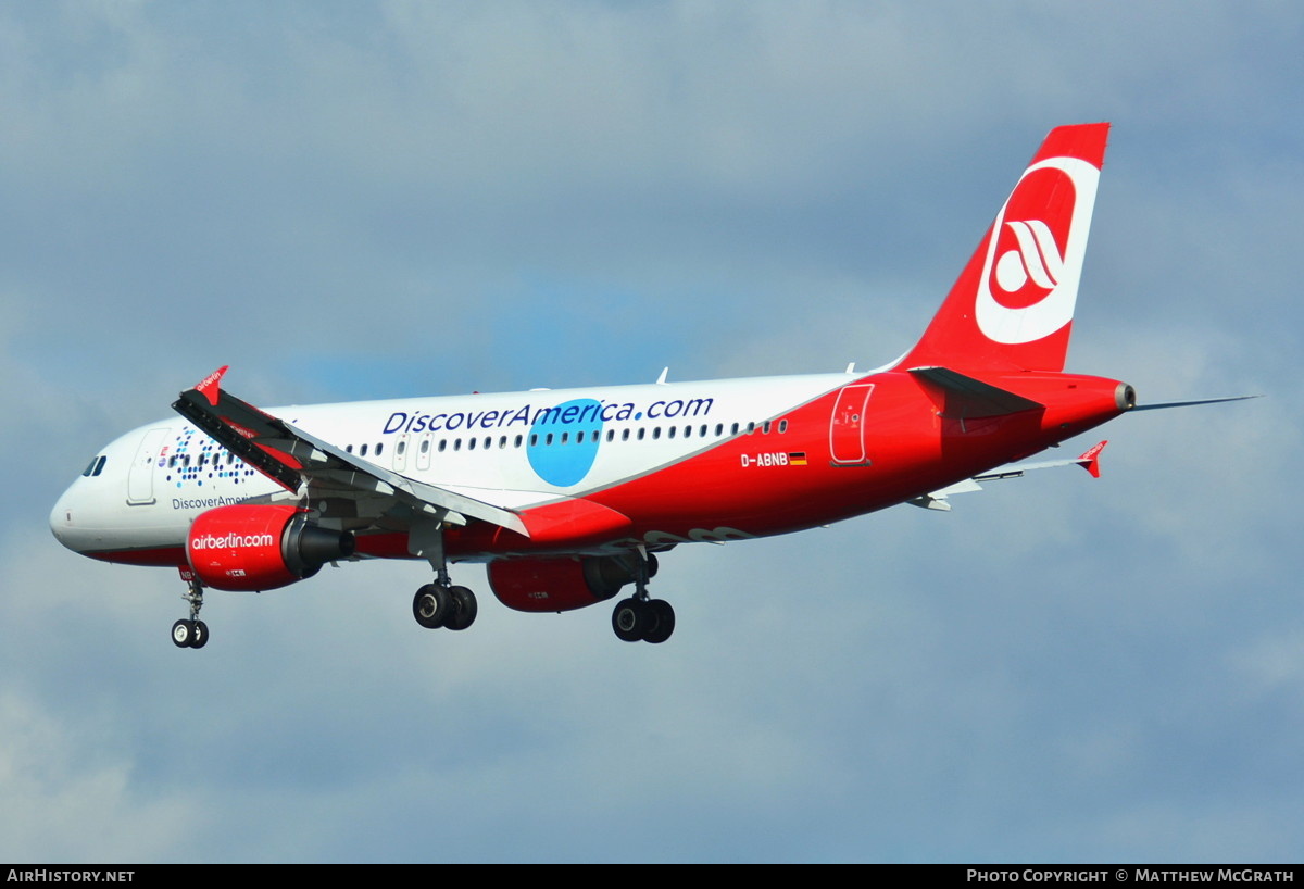 Aircraft Photo of D-ABNB | Airbus A320-214 | Air Berlin | AirHistory.net #569506