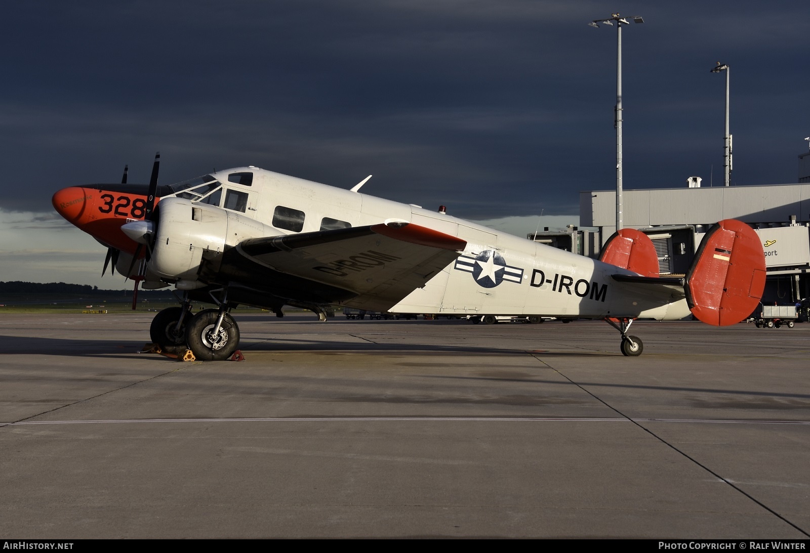 Aircraft Photo of D-IROM | Beech E18S | USA - Navy | AirHistory.net #569537