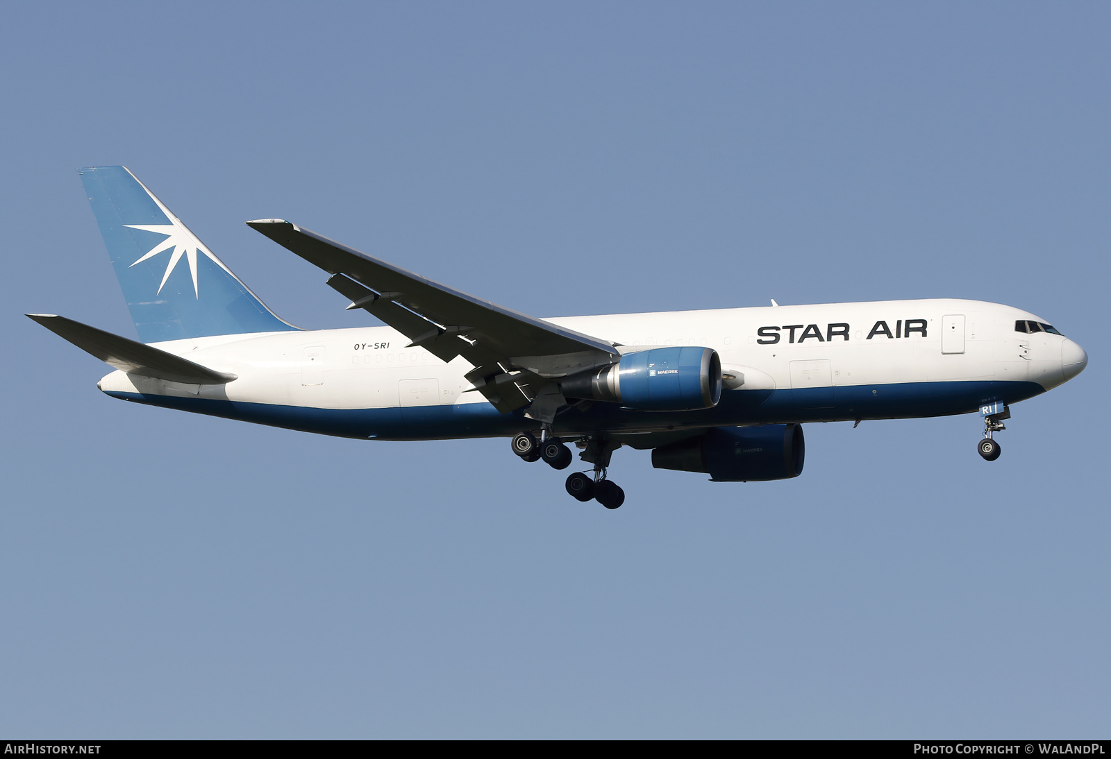 Aircraft Photo of OY-SRI | Boeing 767-25E(BDSF) | Star Air | AirHistory.net #569550