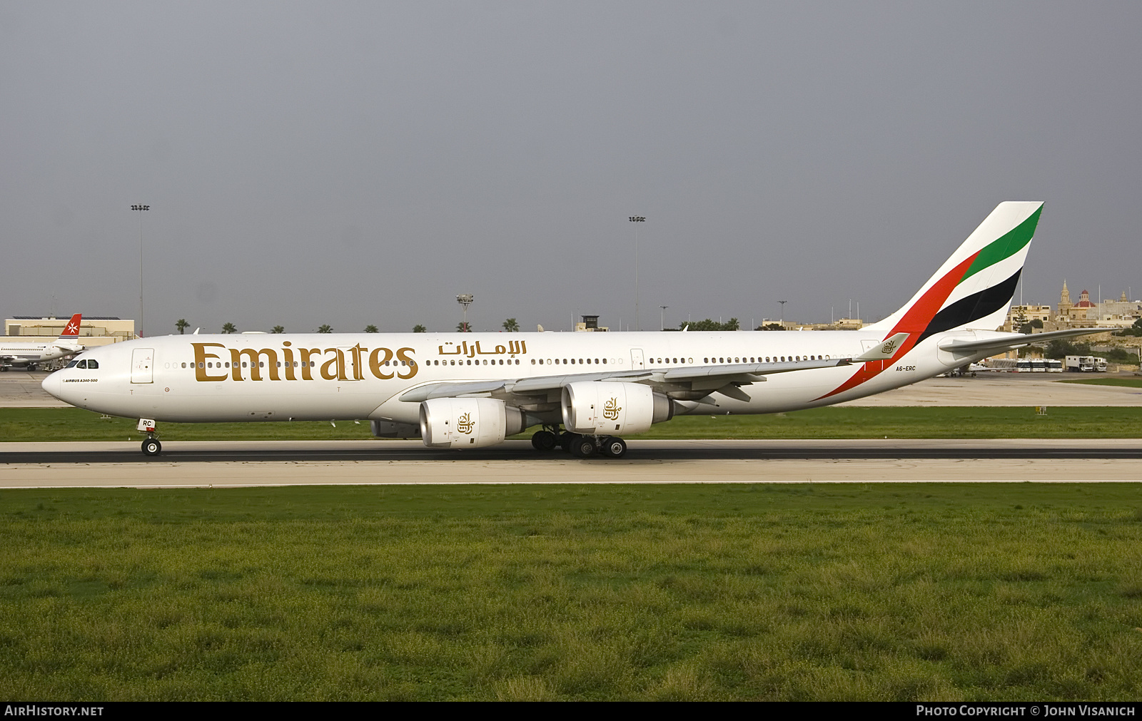 Aircraft Photo of A6-ERC | Airbus A340-541 | Emirates | AirHistory.net #569553